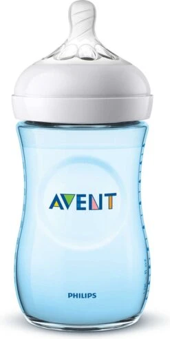 Philips Avent Natural Babyfles - SCF035/27 Babyfles (1m+) Voor Langzame Toevoer - 2x -Jollein Winkel 603x1200