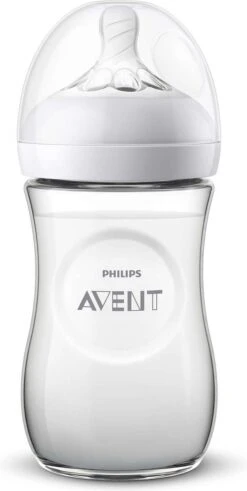 Philips Avent Natural Babyfles - SCF070/22 Babyfles (1m+) Voor Langzame Toevoer - 1x -Jollein Winkel 604x1200 1