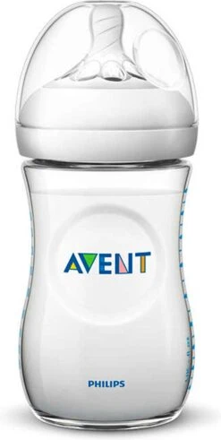 Philips Avent SCF033/17 Natural Babyfles - 1m+ - Langzame Toevoer