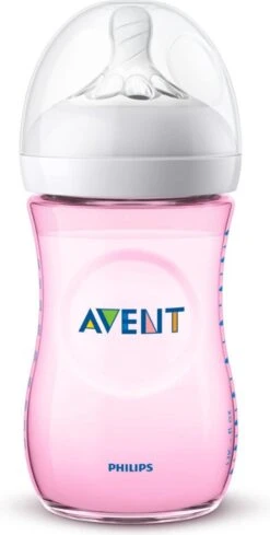 Philips Avent Natural Babyfles - SCF034/27 Babyfles (1m+) Voor Langzame Toevoer - 2x 24 Philips Avent Natural Babyfles - SCF034/27 Babyfles (1m+) Voor Langzame Toevoer - 2x -Jollein Winkel 606x1200 2