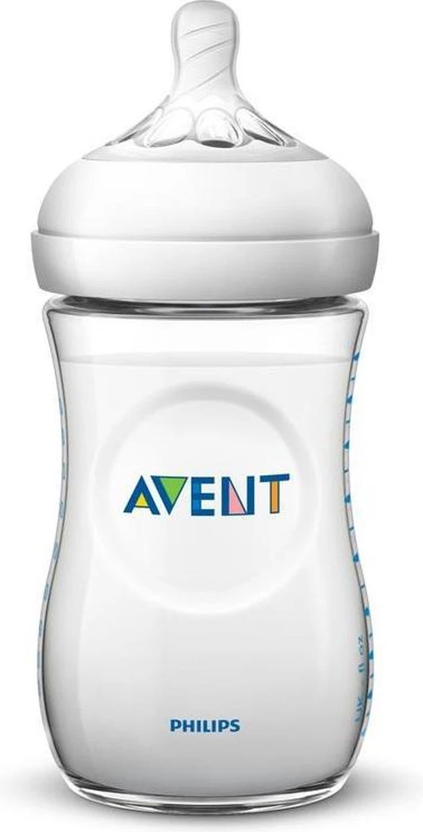 Philips Avent SCF033/17 Natural Babyfles - 1m+ - Langzame Toevoer 15 Philips Avent SCF033/17 Natural Babyfles - 1m+ - Langzame Toevoer - Afbeelding 15