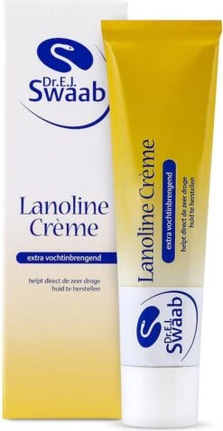 Dr Swaab Lanoline Creme - Tepel Creme Droge Huid - 30 Gram -Jollein Winkel 620x1200 2