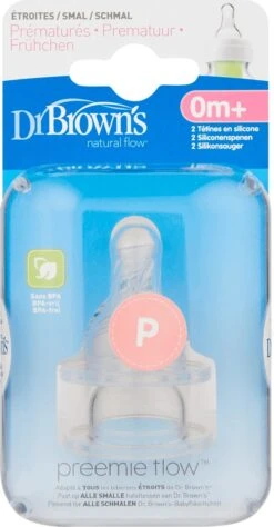 Dr. Brown's Standaard Prematuur Fles Speen - 2 Stuks 15 Dr. Brown's Standaard Prematuur Fles Speen - 2 Stuks -Jollein Winkel 625x1200 1