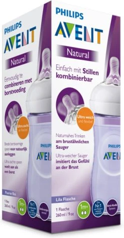 Philips Avent Natural Babyfles - SCF033/14 Babyfles (1m+) Voor Langzame Toevoer - 1x -Jollein Winkel 625x1200 4