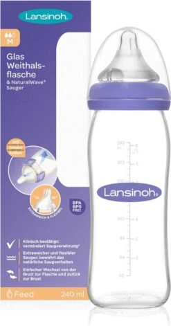 Lansinoh 240 Ml - Plastic Fles - Natural Wave Fles 75880 14 Lansinoh 240 Ml - Plastic Fles - Natural Wave Fles 75880 -Jollein Winkel 629x1200