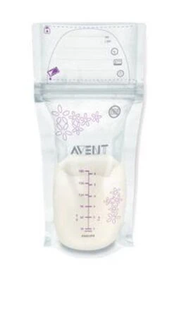 Philips Avent SCF603/25 - Bewaarzakken Voor Moedermelk - 25 Zakken - 180 Ml -Jollein Winkel 633x1200 1