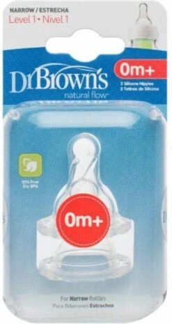 Dr. Brown's Flesspeen - Fase 1 - Standaard - 2 Stuks -Jollein Winkel 638x1200