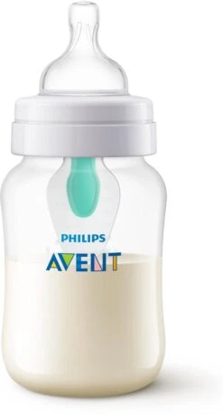 Philips Avent SCF813/14 Anti-Colic Babyfles - Met AirFree Ventiel - 260 Ml - 1 Stuks -Jollein Winkel 646x1200