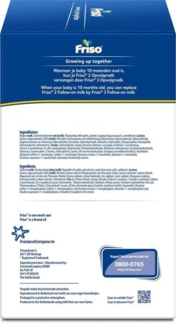 Friso 3 - Opvolgmelk - Vanaf 10 Maanden - 700g - Doos -Jollein Winkel 653x1200