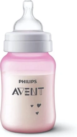 Philips Avent Anti-colic SCF821/14 - Babyfles (260 Ml) - 1 Stuk - Roze 19 Philips Avent Anti-colic SCF821/14 - Babyfles (260 Ml) - 1 Stuk - Roze -Jollein Winkel 677x1200