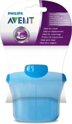 Philips Avent SCF135/06 Reisbox Voor Melkpoeder Blauw -Jollein Winkel 700x1200