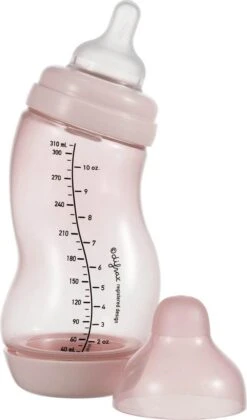 Difrax Anti-Colic S-babyfles Wide - 310 Ml - Roze|Blossom 10 Difrax Anti-Colic S-babyfles Wide - 310 Ml - Roze|Blossom -Jollein Winkel 705x1200