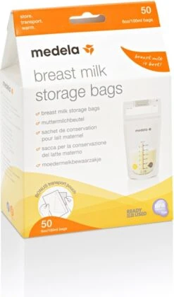 Medela Moedermelk Bewaarzakjes Moedermelkbewaarzakjes Medela Zakjes - Gemakkelijke Etiketteren - 180 Ml - 50 Stuks -Jollein Winkel 705x1200 4