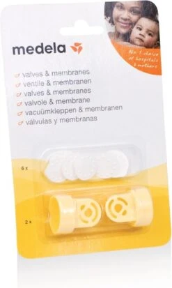 Medela VacuÃ¼mset, 2x Klephuis + 6x Membraan -Jollein Winkel 717x1200
