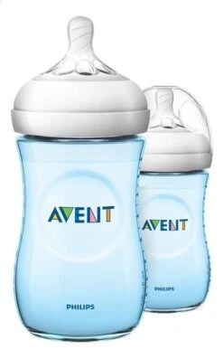 Philips Avent Natural Babyfles - SCF035/27 Babyfles (1m+) Voor Langzame Toevoer - 2x -Jollein Winkel 746x1200
