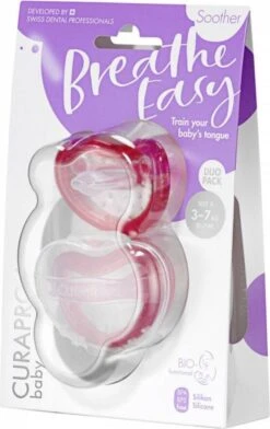 Curaprox Fopspeen - Speen - Maat 0 - Kleur: Roze -Jollein Winkel 757x1200