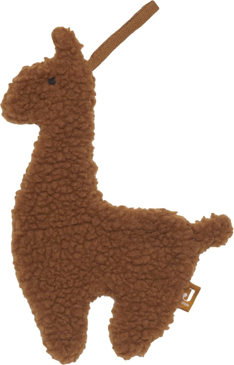 Jollein Speendoekje Lama - Caramel 1 Jollein Speendoekje Lama - Caramel