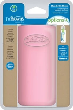 Dr. Brown's Flesbeschermer Standaard Hals Roze 250ml -Jollein Winkel 797x1200 2