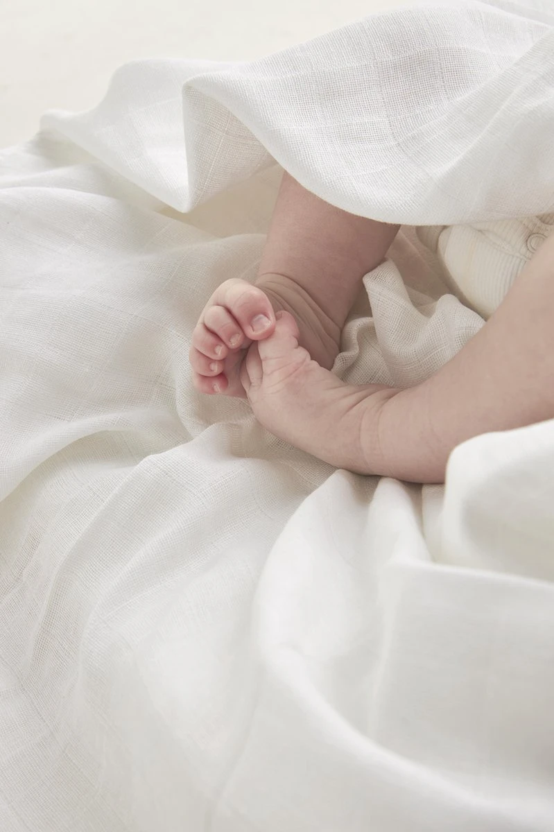 Meyco Biologische Hydrofiele Spuugdoekjes - 6-pack - Wit - 30x30 Cm 3 Meyco Biologische Hydrofiele Spuugdoekjes - 6-pack - Wit - 30x30 Cm - Afbeelding 3