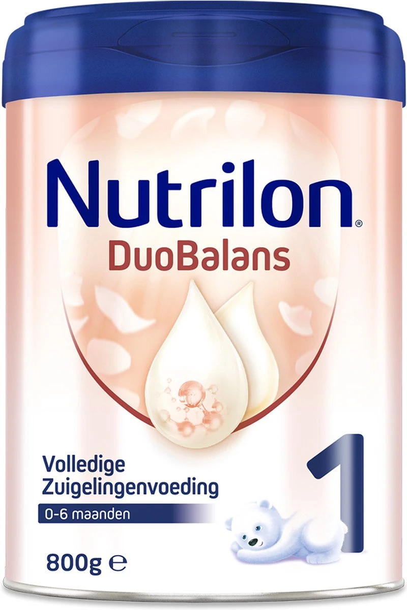 Nutrilon Duobalans 1 - Flesvoeding Vanaf De Geboorte - 800g 1 Nutrilon Duobalans 1 - Flesvoeding Vanaf De Geboorte - 800g