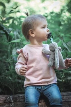 MijnNami Speenknuffel Konijntje En Soother Speen - Afneembaar Speentje - BPA Vrij -Jollein Winkel 800x1200 3