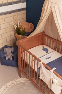 Jollein Speendoekje Badstof Leaf - Jeans Blue -Jollein Winkel 800x1200 60