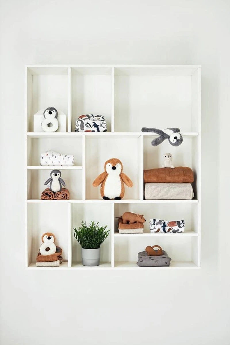 Jollein Speendoekje Pinguïn - Storm Grey 7 Jollein Speendoekje Pinguïn - Storm Grey - Afbeelding 7