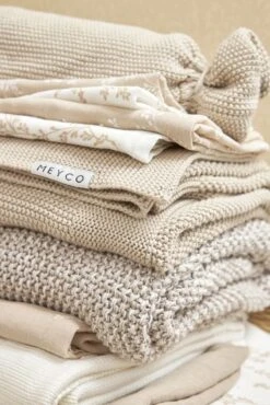 Meyco Branches 3-pack Hydrofiele Spuugdoekjes - 30x30 Cm - Sand -Jollein Winkel 801x1200 26