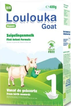 Loulouka 1 Geit – Biologische Zuigelingenmelk Op Basis Van Volle Geitenmelk – 400g 11 Loulouka 1 Geit – Biologische Zuigelingenmelk Op Basis Van Volle Geitenmelk – 400g -Jollein Winkel 803x1200 1