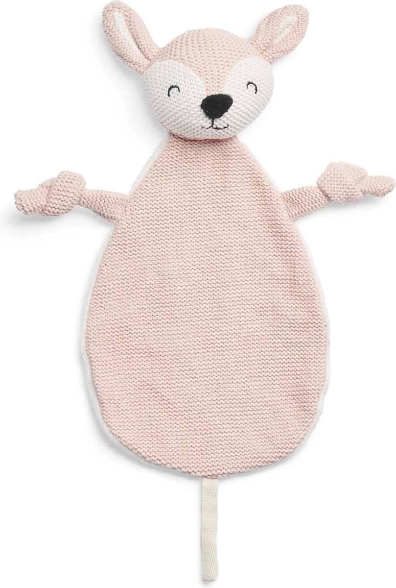 Jollein Knuffeldoekje Deer - Pale Pink 2 Jollein Knuffeldoekje Deer - Pale Pink - Afbeelding 2
