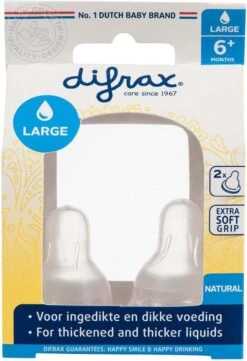 Difrax Flessenspeen Natural - Maat Large - 2 Stuks -Jollein Winkel 821x1200 1