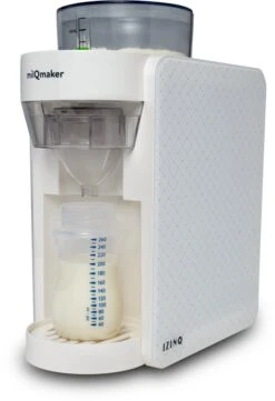MilQmaker Flesvoeding Apparaat - Baby Milk Maker - Flessenwarmer/Fles Verwarmer - Baby Fles Maker - Baby Senseo - Baby Melk Machine - TÜV Gecertificeerd - Milkmaker -Jollein Winkel 821x1200 2