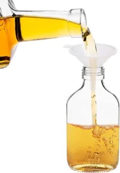 Belle Vous Mini 100ml Glazen Flask Likeur Flessen Met Zilveren Doppen & Trechter (20 Pak) – Lege Schroefdop Miniatuur Flessen Voor Huwelijk & Feesten – Alcohol, Schnaps, Whisky, Shots & Drankjes 8 Belle Vous Mini 100ml Glazen Flask Likeur Flessen Met Zilveren Doppen & Trechter (20 Pak) – Lege Schroefdop Miniatuur Flessen Voor Huwelijk & Feesten – Alcohol, Schnaps, Whisky, Shots & Drankjes -Jollein Winkel 830x1200