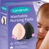 Lansinoh 8 Stuks Wasbare Borstcompressen Incl. Waszakje 20387