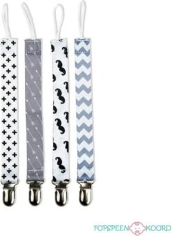 Set Van 4 Stuks Fopspeenkoord - Modern Accents