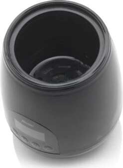Alecto BW700BK - Snelle Digitale Flessenwarmer 500W Voor Opwarmen, Steriliseren En Ontdooien - Inclusief Stoomkap - Bediening Via Display - Zwart -Jollein Winkel 877x1200