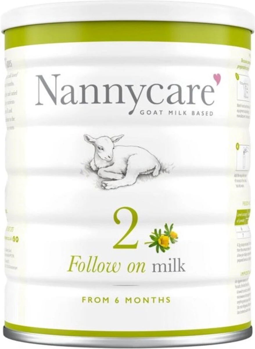 Nannycare Geitenmelk 2 Na 6 Maanden 900 Gr 1 Nannycare Geitenmelk 2 Na 6 Maanden 900 Gr