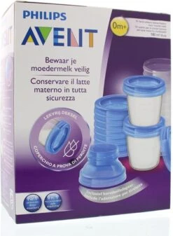 Philips Avent SCF618/10 Bewaarbekers Voor Babyvoeding - 180 Ml - 10 Stuks -Jollein Winkel 879x1200 3