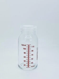 Sterifeed Glazen Moedermelk Bewaarfles / Babyfles Glas 120ml 5 Stuks
