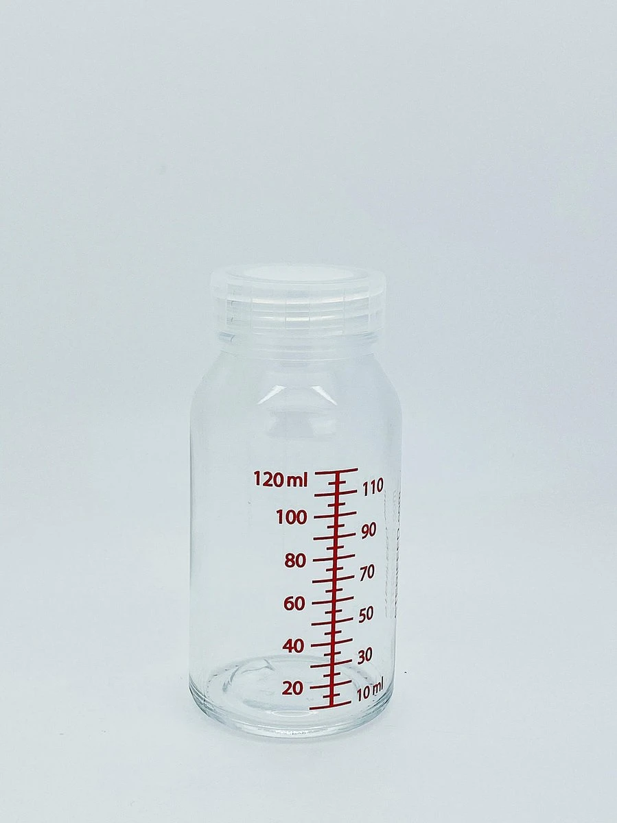 Sterifeed Glazen Moedermelk Bewaarfles / Babyfles Glas 120ml 5 Stuks 2 Sterifeed Glazen Moedermelk Bewaarfles / Babyfles Glas 120ml 5 Stuks - Afbeelding 2