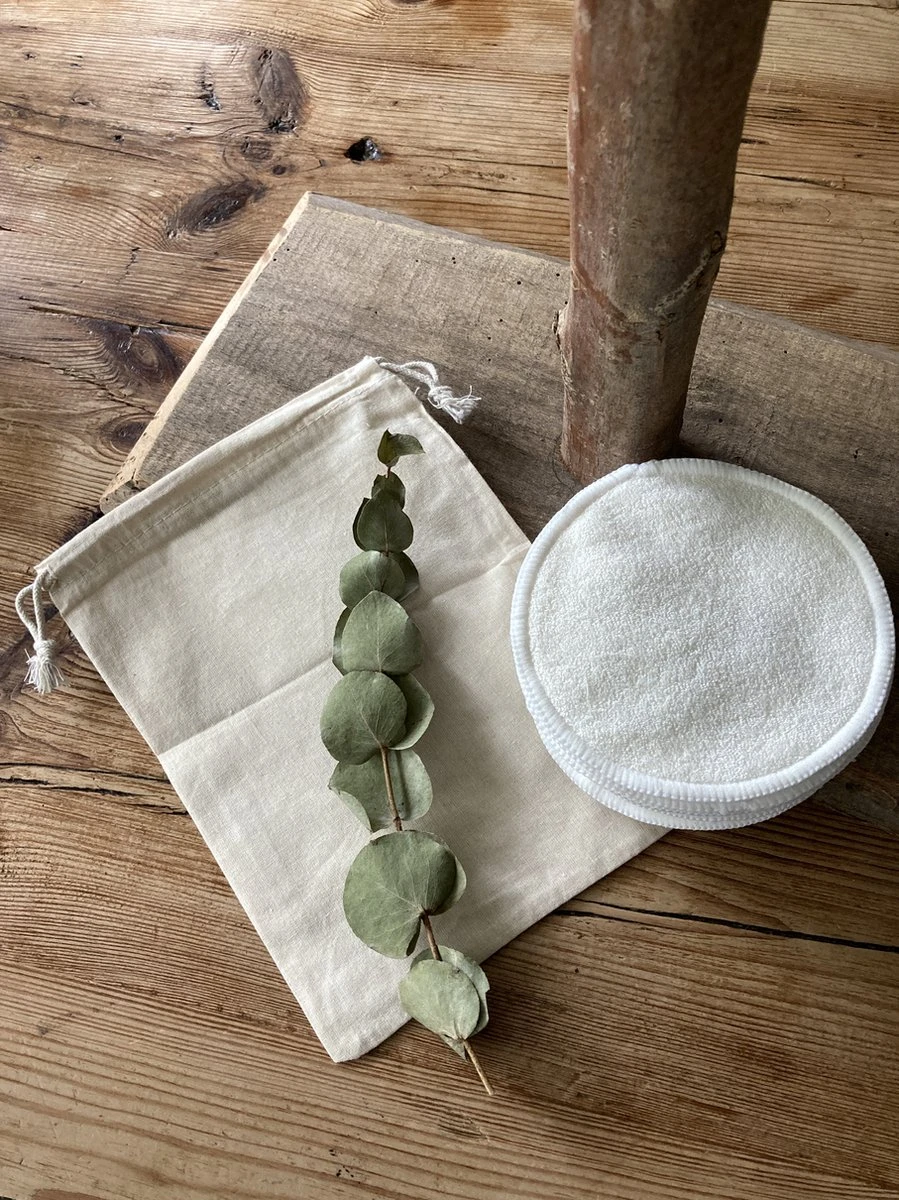 Merkloos Wasbare Zoogcompressen (8st)- Borstvoeding- Bamboe Compres 4 Merkloos Wasbare Zoogcompressen (8st)- Borstvoeding- Bamboe Compres - Afbeelding 4