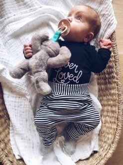 MijnNami Speenknuffel Konijntje En Soother Speen - Afneembaar Speentje - BPA Vrij -Jollein Winkel 900x1200