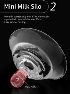 Pure Moms Tepelhoedjes Beschermen Je Tepels En Helpen Het Aanleggen Vergemakkelijken Als Dit Niet Goed Lukt Of Pijnlijk Is - 2 Cm Speen - 2 Stuks - 0-12 Maanden, 1-2 Jaar - BPA Vrij - Beschermend Bakje -Jollein Winkel 900x1200 6