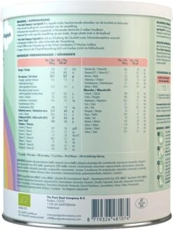Pure Goat Company - Opvolgmelk 3 - Biologische Flesvoeding Op Basis Van Volle Geitenmelk - 800 Gram 13 Pure Goat Company - Opvolgmelk 3 - Biologische Flesvoeding Op Basis Van Volle Geitenmelk - 800 Gram -Jollein Winkel 905x1200 3