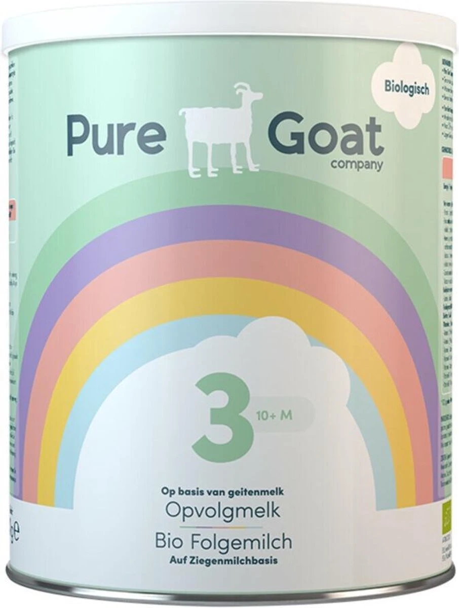 Pure Goat Company - Opvolgmelk 3 - Biologische Flesvoeding Op Basis Van Volle Geitenmelk - 800 Gram 8 Pure Goat Company - Opvolgmelk 3 - Biologische Flesvoeding Op Basis Van Volle Geitenmelk - 800 Gram - Afbeelding 8