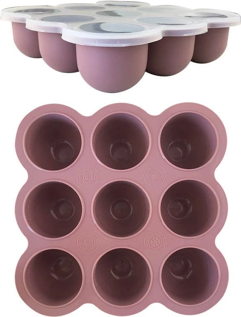 Maepa Bewaarbakjes Babyvoeding - Baby Hapjes - Diepvriesbakje - 9 Porties Babyvoeding - Moedermelk Bewaarbakje - Invriezen Babyvoeding 1 Maepa Bewaarbakjes Babyvoeding - Baby Hapjes - Diepvriesbakje - 9 Porties Babyvoeding - Moedermelk Bewaarbakje - Invriezen Babyvoeding