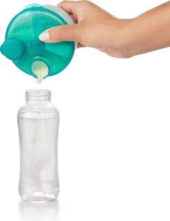 OXO Tot Melkpoeder Verdeeldoosje - Melkpoeder Doseerdoosjes - Melkpoeder Reisbox - Teal -Jollein Winkel 926x1200