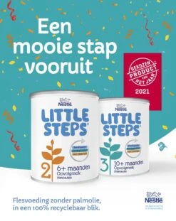 Little Steps Standaard 2 Flesvoeding - Vanaf 6 Maanden - 2 X 800 Gram -Jollein Winkel 954x1200