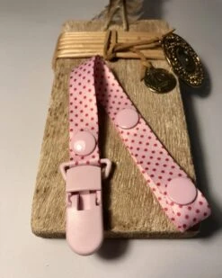 Speenclip Speenkoord Roze Rood Stipjes Dotjes Meisje Baby - Goedkoop - Gratis Verzending -Jollein Winkel 960x1200 5