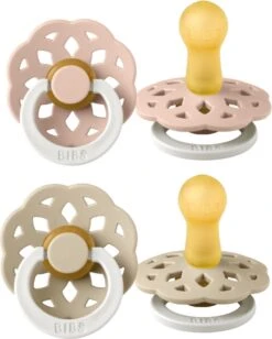 BiBS - Boheme Pacifier Glow In The Dark - Stage 2 Fopspeen - 2 Stuks - Blush Glow / Vanilla Glow 21 BiBS - Boheme Pacifier Glow In The Dark - Stage 2 Fopspeen - 2 Stuks - Blush Glow / Vanilla Glow -Jollein Winkel 963x1200